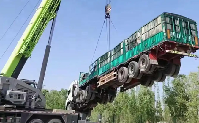 始兴道路脱困救援案例
